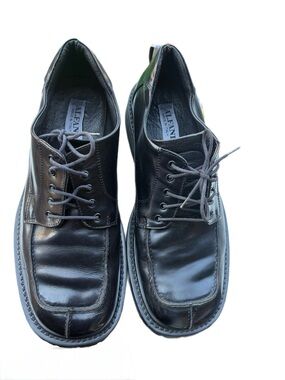 Alfani Black Leather Derby Shoes